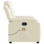 Cremefarbener Massagesessel aus Kunstleder von vidaXL, Sessel - Ref: Foro24-373494, Preis: 261,70 €, Rabatt: %