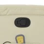 Cream Synthetic Leather Massage Recliner by vidaXL, Armchairs - Ref: Foro24-373494, Price: 255,49 €, Discount: %