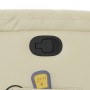 Sillón reclinable de masaje cuero sintético crema de vidaXL, Sillones - Ref: Foro24-373494, Precio: 261,70 €, Descuento: %