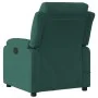 Dark Green Velvet Reclining Massage Chair by vidaXL, Armchairs - Ref: Foro24-373513, Price: 260,45 €, Discount: %