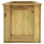 Pine wood flowerbed treated with preservatives 196x50x50 cm by vidaXL, Pots and planters - Ref: Foro24-49095, Price: 194,05 €...