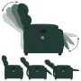 Liegender Massagesessel aus dunkelgrünem Samt von vidaXL, Sessel - Ref: Foro24-373513, Preis: 260,45 €, Rabatt: %