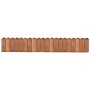 Roll of brown impregnated pine wood border 120 cm by vidaXL, Garden edging and edging - Ref: Foro24-49106, Price: 20,65 €, Di...