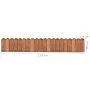 Roll of brown impregnated pine wood border 120 cm by vidaXL, Garden edging and edging - Ref: Foro24-49106, Price: 20,26 €, Di...