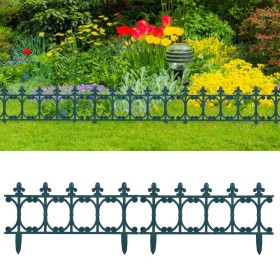 Garteneinfassung 16 Stück PP grün 10 m von vidaXL, Garteneinfassung und Einfassung - Ref: Foro24-48619, Preis: 39,47 €, Rabat...