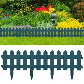 Garden edging 25 units PP green 10 m by vidaXL, Garden edging and edging - Ref: Foro24-48617, Price: 55,50 €, Discount: %