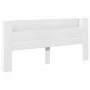 Bettkopfteil mit weißer LED 220x16,5x103,5 cm von vidaXL, Kopf- und Fußteile - Ref: Foro24-839273, Preis: 110,41 €, Rabatt: %