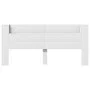Bed headboard with white LED 220x16.5x103.5 cm by vidaXL, Headboards and footboards - Ref: Foro24-839273, Price: 110,41 €, Di...