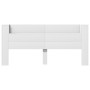 Bettkopfteil mit weißer LED 220x16,5x103,5 cm von vidaXL, Kopf- und Fußteile - Ref: Foro24-839273, Preis: 112,12 €, Rabatt: %