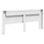 Bed headboard with white LED 220x16.5x103.5 cm by vidaXL, Headboards and footboards - Ref: Foro24-839273, Price: 110,41 €, Di...
