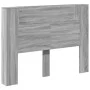 Bed headboard with LED light Sonoma gray 140x16.5x103.5 cm by vidaXL, Headboards and footboards - Ref: Foro24-839250, Price: ...
