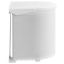 Built-in plastic kitchen trash can 12 L by vidaXL, Garbage cans and trash cans - Ref: Foro24-51174, Price: 40,78 €, Discount: %