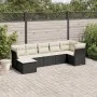 7-piece garden dining set and black synthetic rattan cushions by vidaXL, Garden sets - Ref: Foro24-3249805, Price: 412,95 €, ...