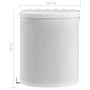 Built-in plastic kitchen trash can 12 L by vidaXL, Garbage cans and trash cans - Ref: Foro24-51174, Price: 44,07 €, Discount: %