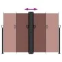 Brown retractable side awning 180x600 cm by vidaXL, Umbrellas - Ref: Foro24-4004839, Price: 157,47 €, Discount: %