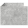 Betongraue Holzwerkstoffliege mit Schubladen 100x200 cm von vidaXL, Betten und Lattenroste - Ref: Foro24-3280814, Preis: 204,...