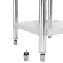Küchenarbeitstisch aus Edelstahl 60x60x85 cm von vidaXL, Wiederherstellung - Ref: Foro24-51184, Preis: 129,25 €, Rabatt: %
