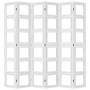 White Paulownia solid wood 6-panel dividing screen by vidaXL, Room dividers - Ref: Foro24-358700, Price: 240,51 €, Discount: %