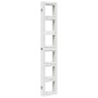 White Paulownia solid wood 6-panel dividing screen by vidaXL, Room dividers - Ref: Foro24-358700, Price: 240,51 €, Discount: %