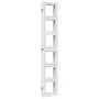 White Paulownia solid wood 6-panel dividing screen by vidaXL, Room dividers - Ref: Foro24-358700, Price: 221,30 €, Discount: %