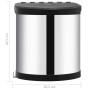 Built-in stainless steel kitchen trash can 12 L by vidaXL, Garbage cans and trash cans - Ref: Foro24-51172, Price: 45,69 €, D...