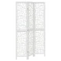 White Paulownia solid wood 3-panel dividing screen by vidaXL, Room dividers - Ref: Foro24-358735, Price: 97,77 €, Discount: %