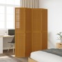 4-panel partition screen solid paulownia wood brown by vidaXL, Room dividers - Ref: Foro24-358819, Price: 135,19 €, Discount: %