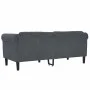 Dark gray velvet 2-seater sofa by vidaXL, Sofas - Ref: Foro24-372576, Price: 203,38 €, Discount: %