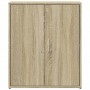 Sideboard aus Sonoma-Eichenholzwerkstoff, 60 x 31 x 70 cm von vidaXL, Sideboards - Ref: Foro24-840459, Preis: 63,13 €, Rabatt: %