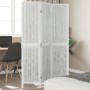 White Paulownia solid wood 3-panel dividing screen by vidaXL, Room dividers - Ref: Foro24-358670, Price: 92,89 €, Discount: %