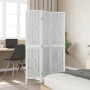 White Paulownia solid wood 3-panel dividing screen by vidaXL, Room dividers - Ref: Foro24-358670, Price: 92,89 €, Discount: %
