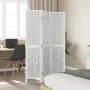 White Paulownia solid wood 3-panel dividing screen by vidaXL, Room dividers - Ref: Foro24-358670, Price: 91,27 €, Discount: %
