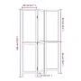 White Paulownia solid wood 3-panel dividing screen by vidaXL, Room dividers - Ref: Foro24-358670, Price: 91,27 €, Discount: %