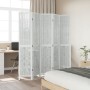 5-teilige Trennwand aus weißem Paulownia-Massivholz von vidaXL, Raumteiler - Ref: Foro24-358679, Preis: 154,78 €, Rabatt: %