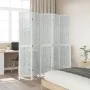 White Paulownia solid wood 5-panel dividing screen by vidaXL, Room dividers - Ref: Foro24-358679, Price: 151,63 €, Discount: %