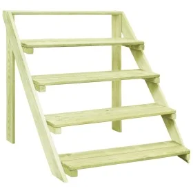 Pine wood plant stand impregnated 80x80x80 cm by vidaXL, Pot stands - Ref: Foro24-49104, Price: 63,98 €, Discount: %