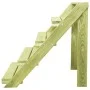 Soporte para plantas madera de pino impregnada 80x80x80 cm de vidaXL, Soportes para macetas - Ref: Foro24-49104, Precio: 63,9...