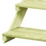 Soporte para plantas madera de pino impregnada 80x80x80 cm de vidaXL, Soportes para macetas - Ref: Foro24-49104, Precio: 63,9...