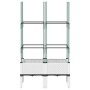 Pflanzgefäß mit weißem PP-Gitter 80x40x142,5 cm von vidaXL, Töpfe und Pflanzgefäße - Ref: Foro24-367954, Preis: 43,32 €, Raba...