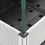 Planter with white PP trellis 80x40x142.5 cm by vidaXL, Pots and planters - Ref: Foro24-367954, Price: 42,82 €, Discount: %