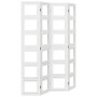 4-teilige Trennwand aus weißem Paulownia-Massivholz von vidaXL, Raumteiler - Ref: Foro24-358691, Preis: 139,89 €, Rabatt: %