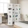 White Paulownia solid wood 4-panel dividing screen by vidaXL, Room dividers - Ref: Foro24-358691, Price: 137,24 €, Discount: %