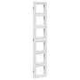 4-teilige Trennwand aus weißem Paulownia-Massivholz von vidaXL, Raumteiler - Ref: Foro24-358691, Preis: 139,89 €, Rabatt: %