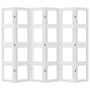 White Paulownia solid wood 6-panel dividing screen by vidaXL, Room dividers - Ref: Foro24-358698, Price: 160,58 €, Discount: %