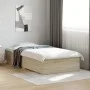 Sonoma oak engineered wood bed with drawers 75x190 cm by vidaXL, Beds and slatted bases - Ref: Foro24-3280442, Price: 103,91 ...