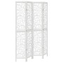 4-teilige Trennwand aus weißem Paulownia-Massivholz von vidaXL, Raumteiler - Ref: Foro24-358740, Preis: 134,43 €, Rabatt: %