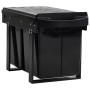 Küchenmülleimer abnehmbar Recycling Soft Close 48 L von vidaXL, Mülltonnen und Mülltonnen - Ref: Foro24-51181, Preis: 115,18 ...