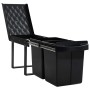 Küchenmülleimer abnehmbar Recycling Soft Close 48 L von vidaXL, Mülltonnen und Mülltonnen - Ref: Foro24-51181, Preis: 115,18 ...
