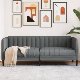 2 seater sofa dark gray fabric by vidaXL, Sofas - Ref: Foro24-372605, Price: 243,82 €, Discount: %