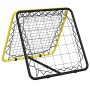 Rebotador de doble cara ajustable acero amarillo y negro de vidaXL, Accesorios para porterías de fútbol - Ref: Foro24-4007969...